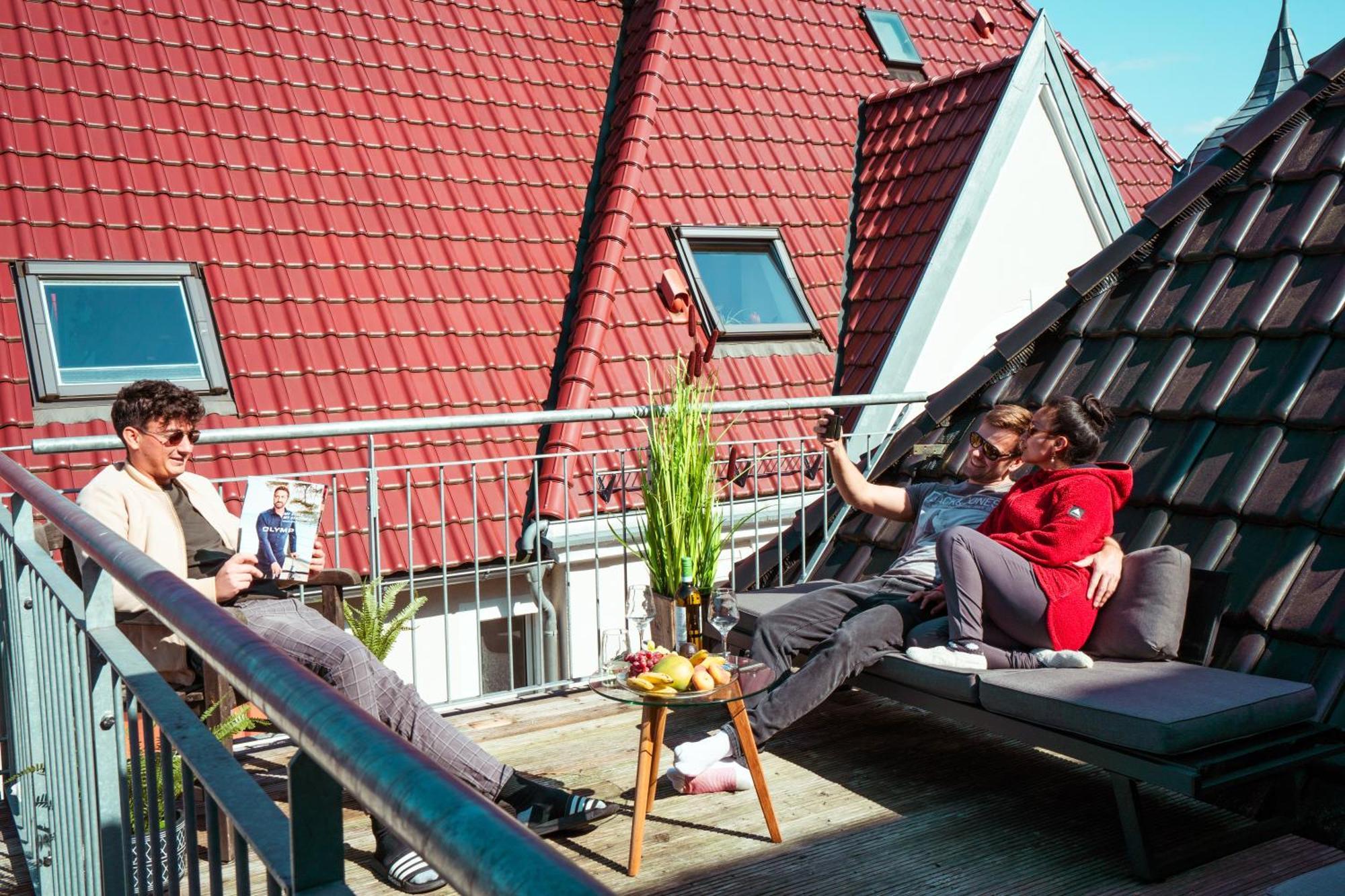 4-Schlafzimmer-Terrassensuite Oasis - Workspace Em-Apartments Deutschland 比勒费尔德 外观 照片